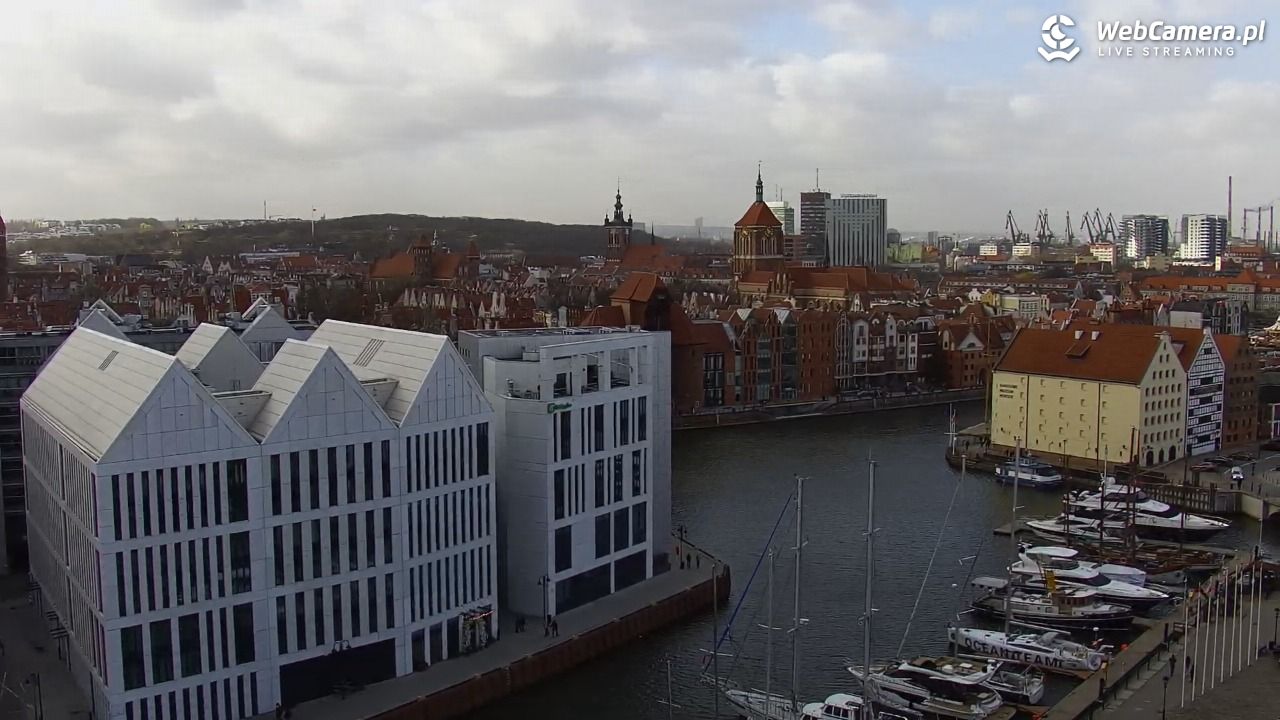GDAŃSK - widok na Stare Miasto - 06 kwiecień 2026, 16:11