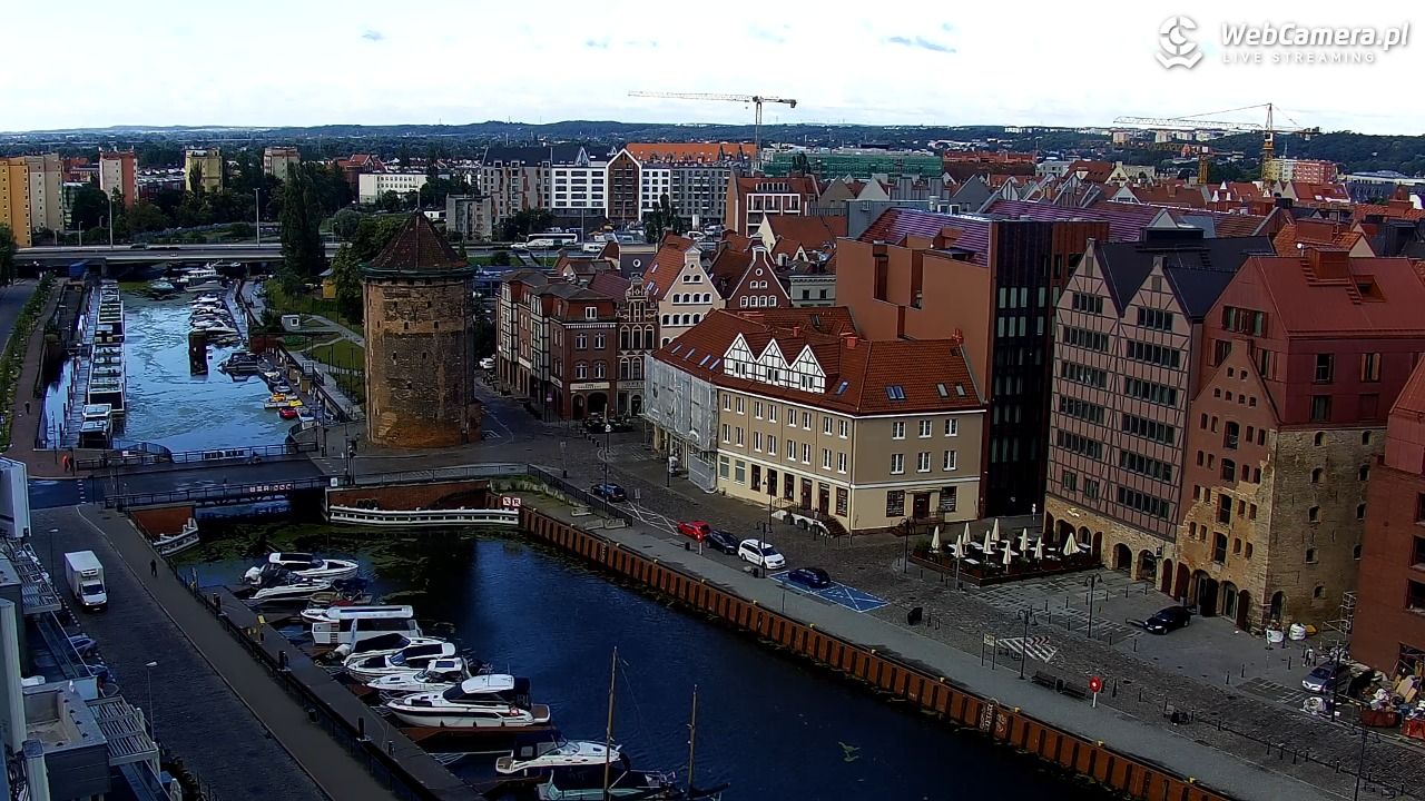 GDAŃSK - widok na Stare Miasto - 08 lipiec 2026, 06:54