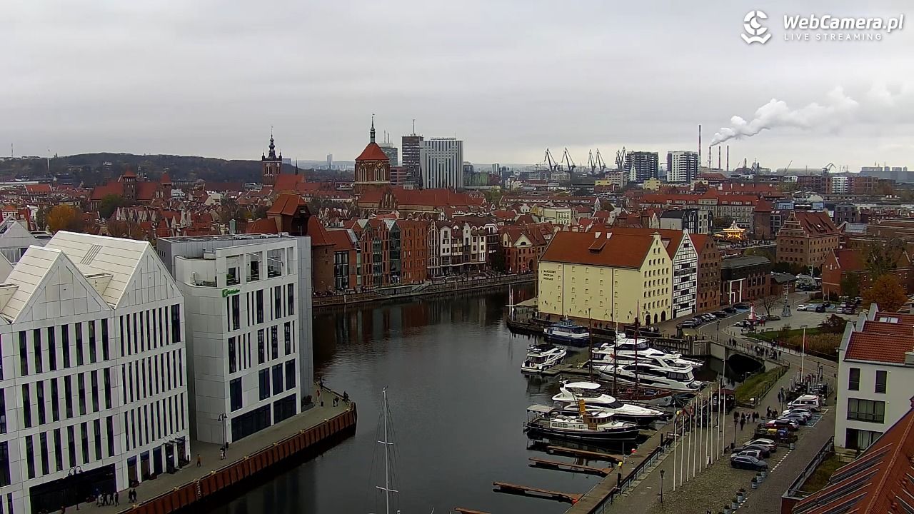 GDAŃSK - widok na Stare Miasto - 11 listopad 2025, 13:50