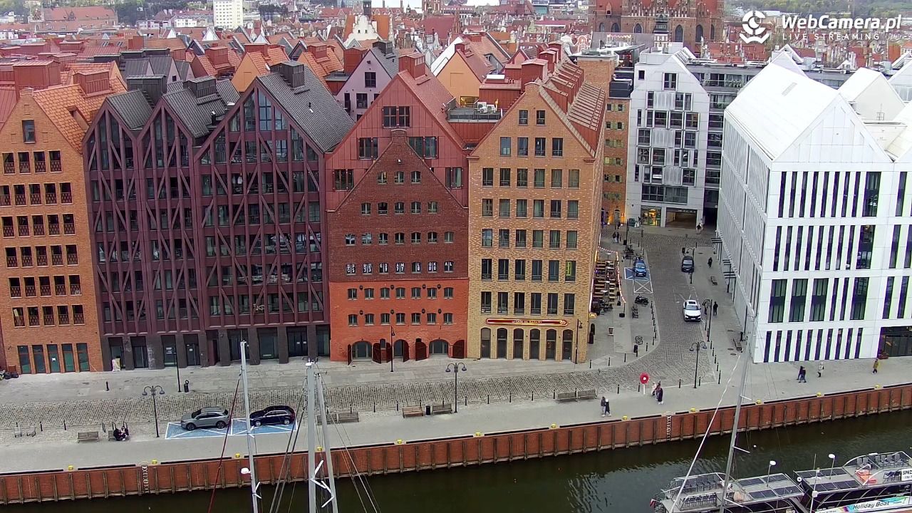 GDAŃSK - widok na Stare Miasto - 25 kwiecień 2026, 19:12