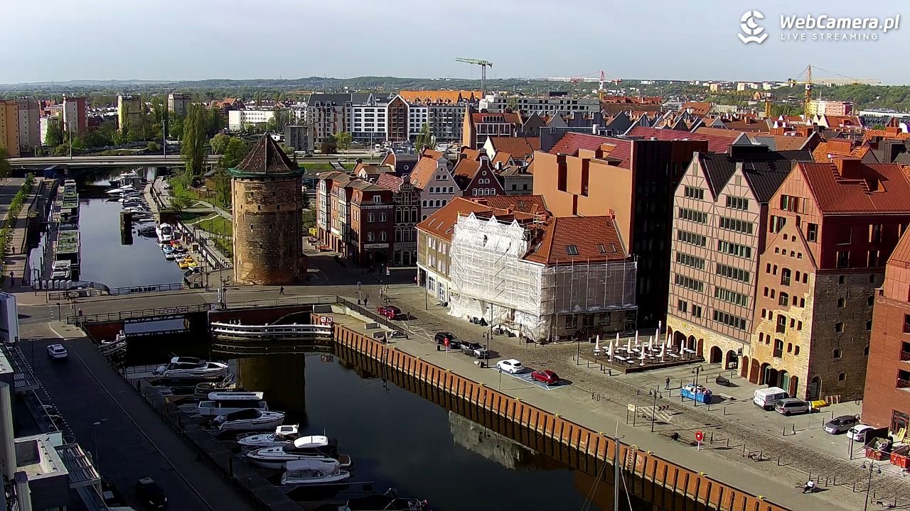 GDAŃSK - widok na Stare Miasto - 05 maj 2026, 08:35