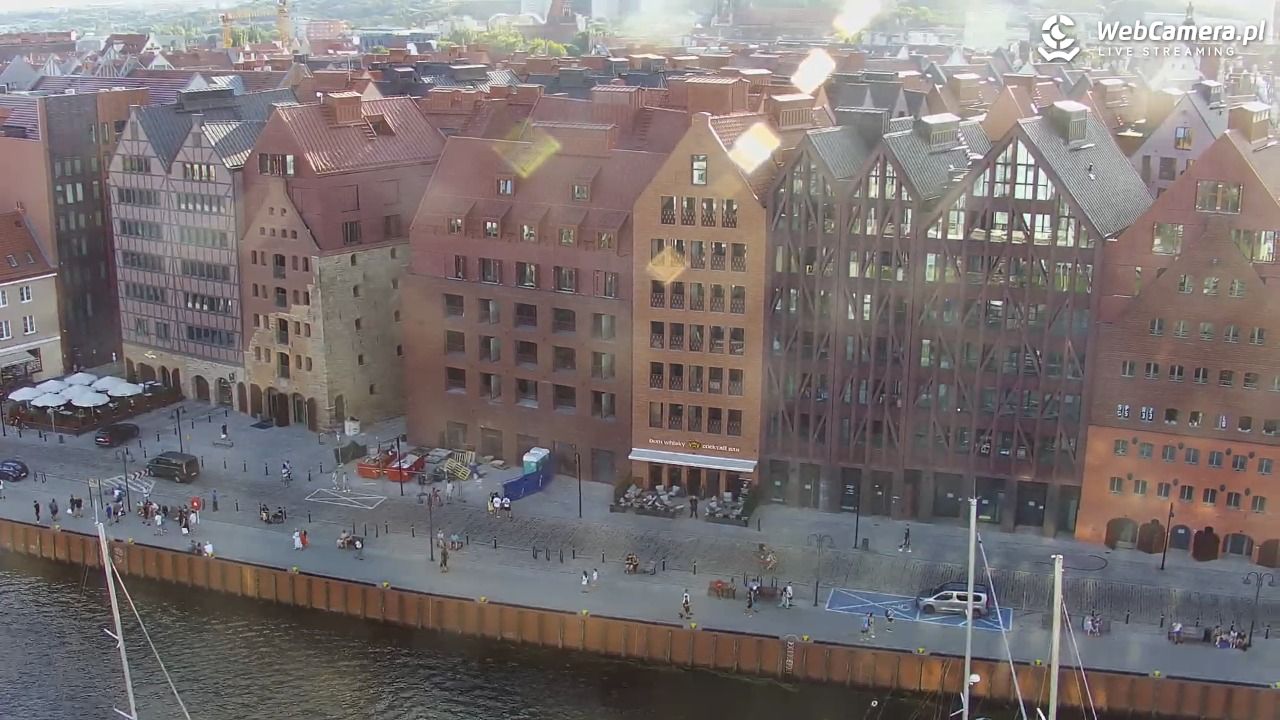 GDAŃSK - widok na Stare Miasto - 15 sierpień 2026, 17:56