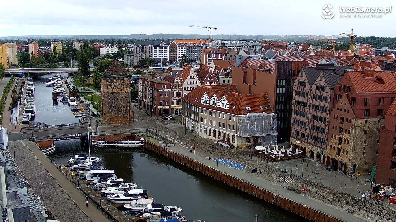 GDAŃSK - widok na Stare Miasto - 14 czerwiec 2026, 05:43