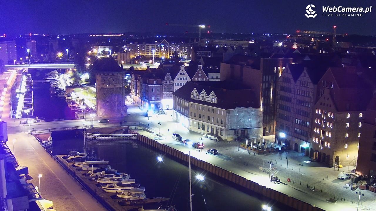 GDAŃSK - widok na Stare Miasto - 17 czerwiec 2026, 00:56