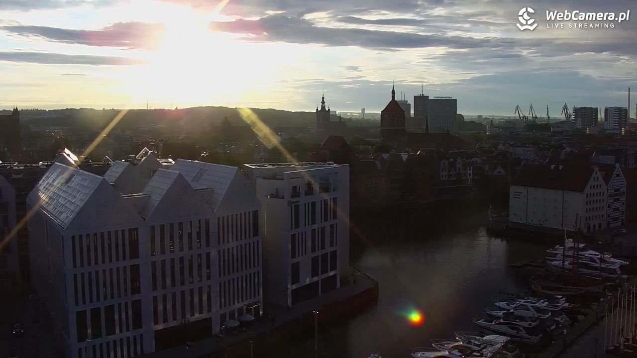 GDAŃSK - widok na Stare Miasto - 07 czerwiec 2026, 20:14