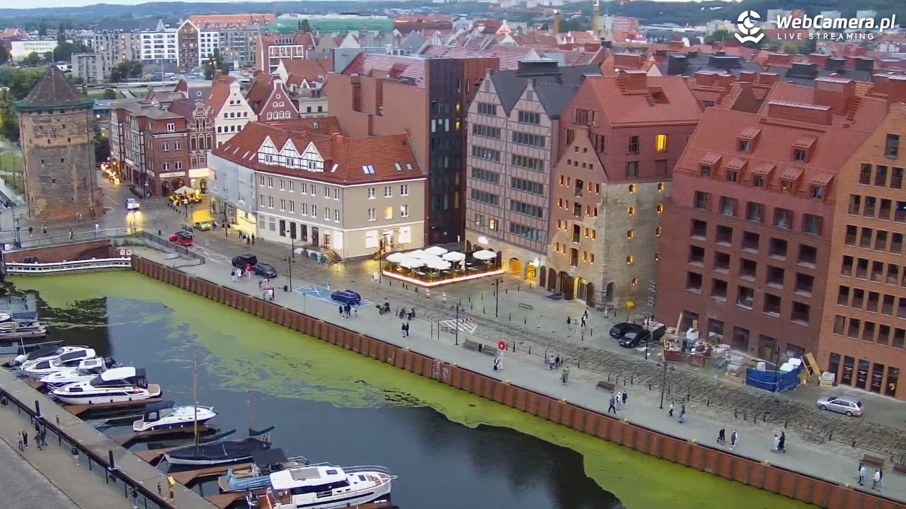 GDAŃSK - widok na Stare Miasto - 11 lipiec 2026, 20:58
