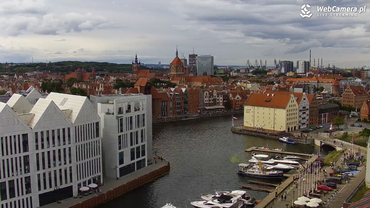 GDAŃSK - widok na Stare Miasto - 20 lipiec 2026, 16:13