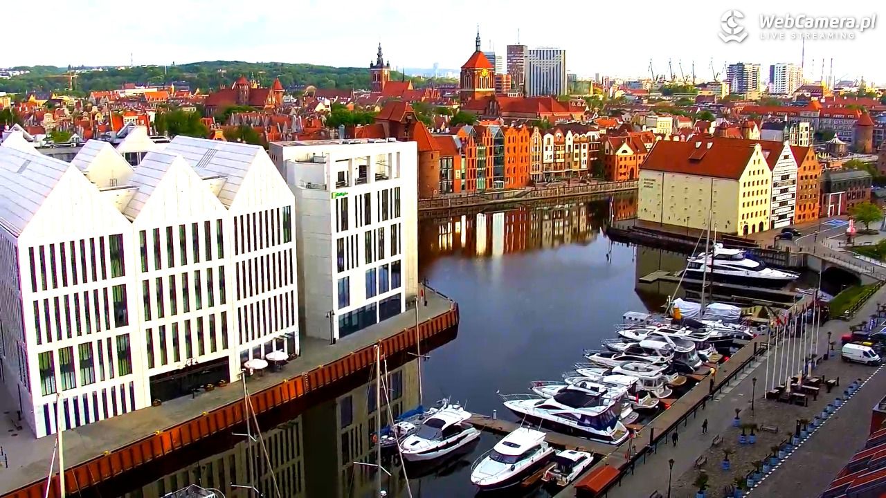 GDAŃSK - widok na Stare Miasto - 19 maj 2026, 06:12