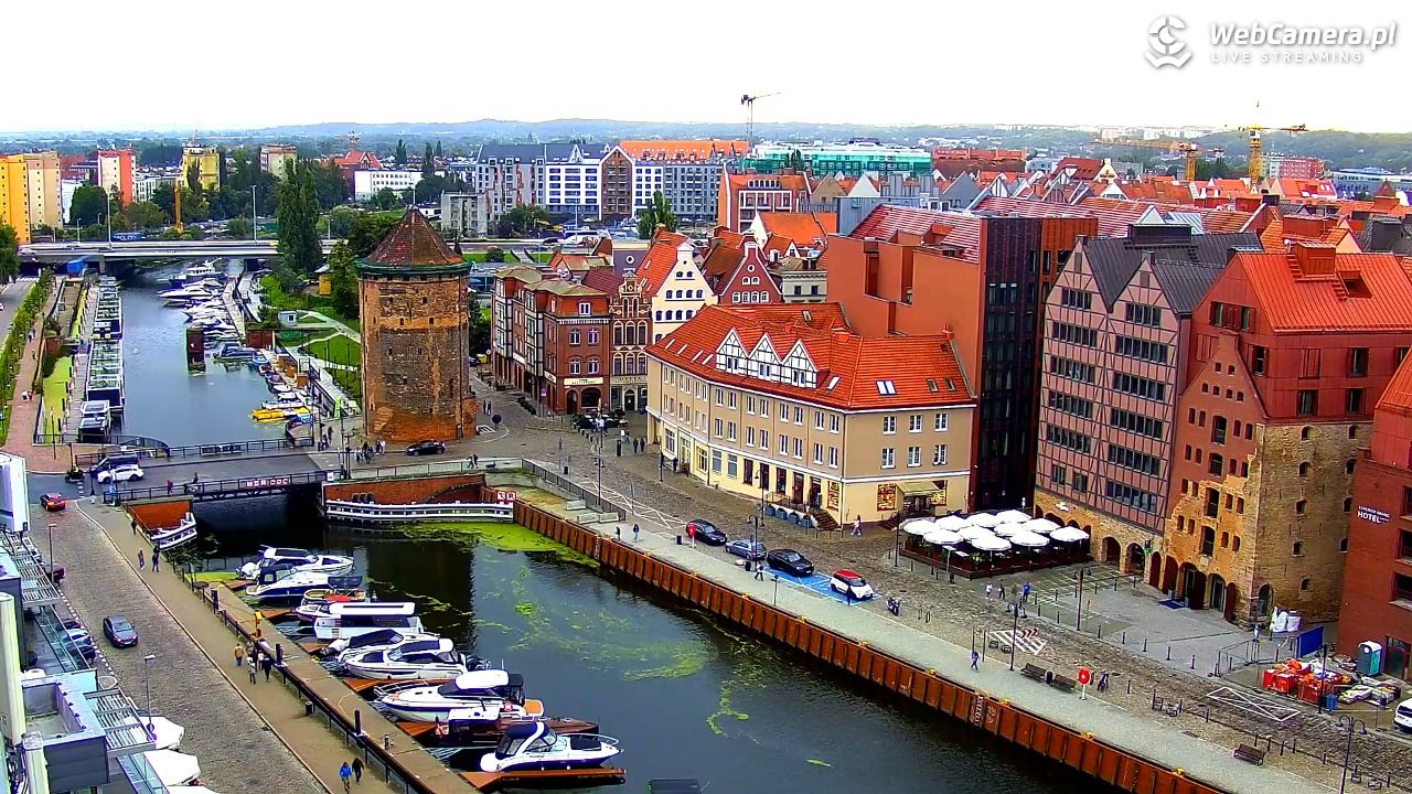 GDAŃSK - widok na Stare Miasto - 14 wresień 2026, 17:55