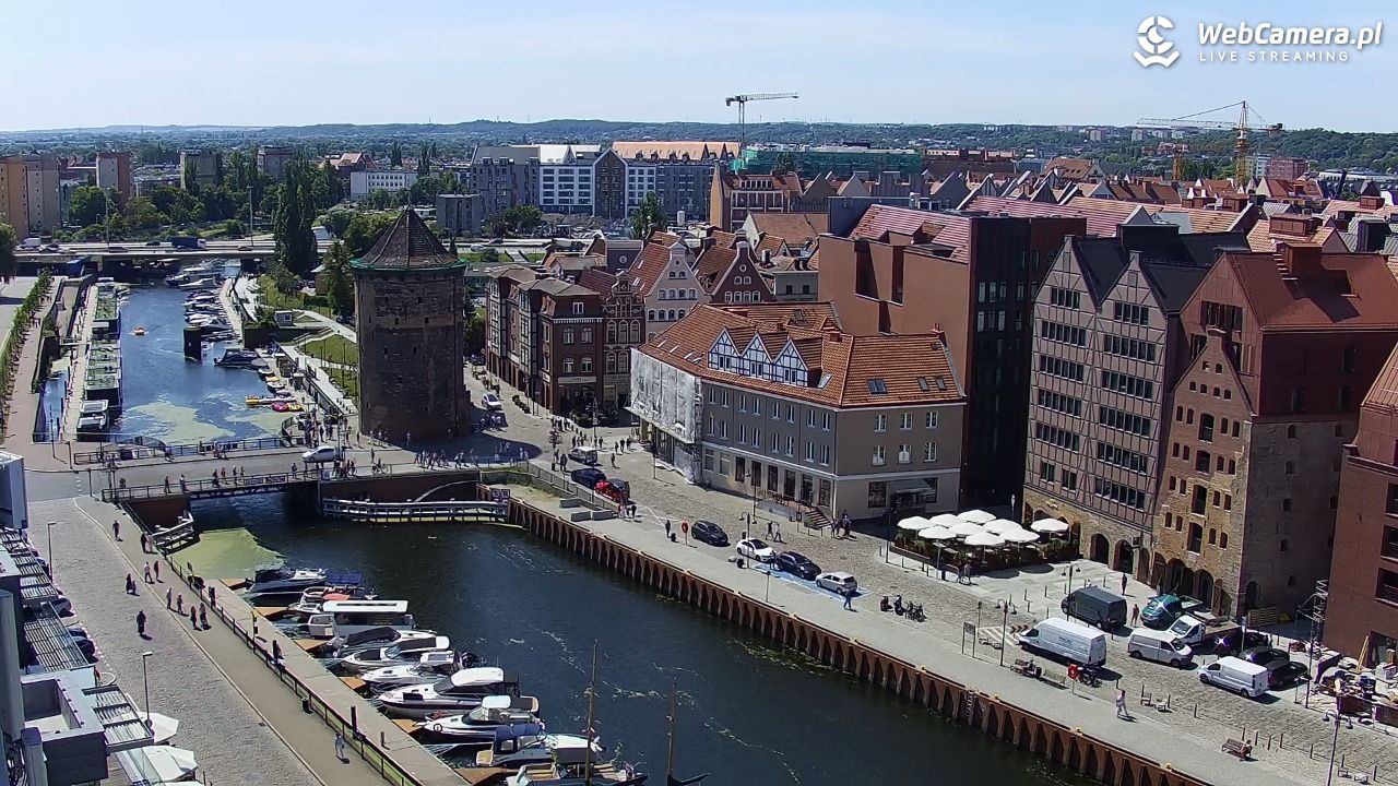 GDAŃSK - widok na Stare Miasto - 14 lipiec 2026, 12:09