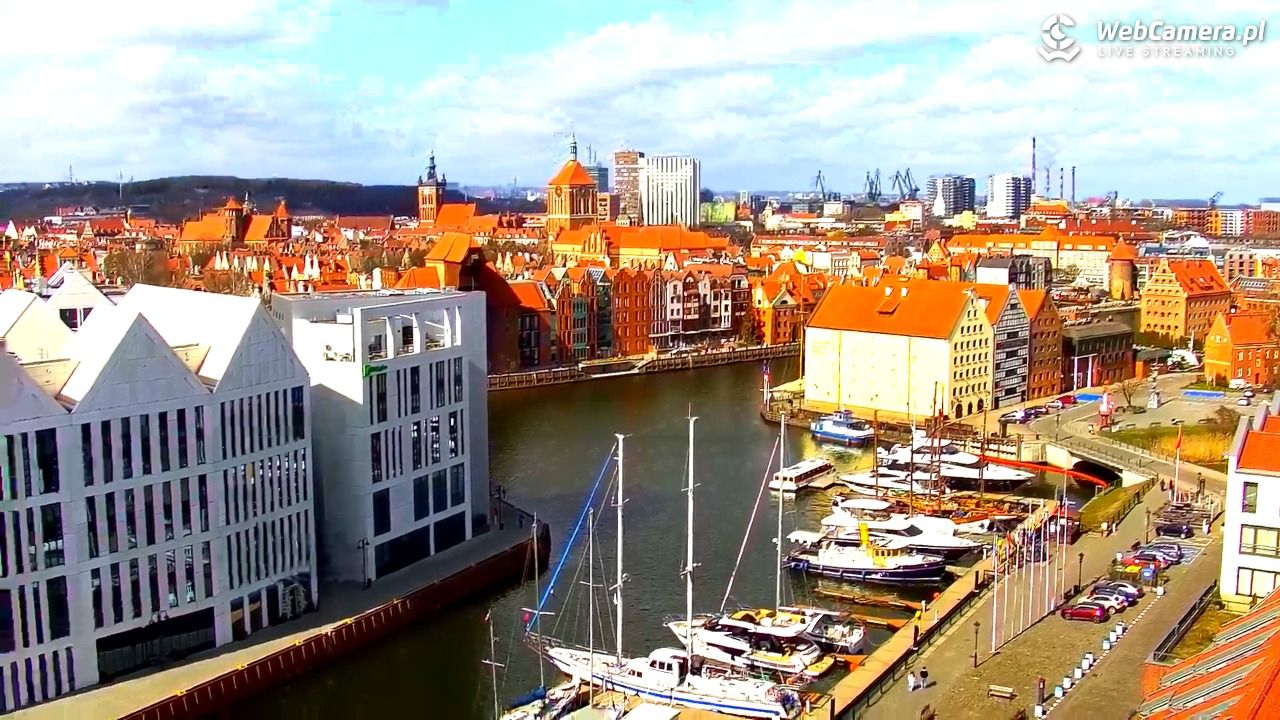GDAŃSK - widok na Stare Miasto - 31 marzec 2026, 12:54