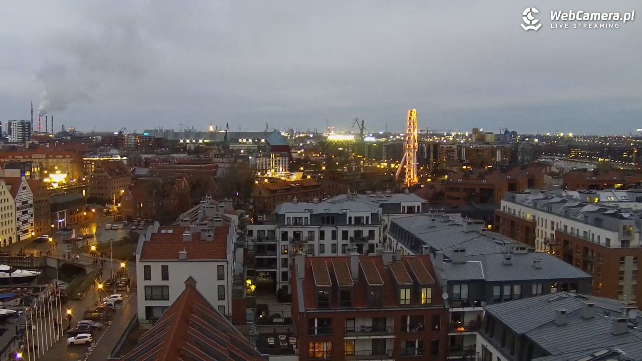 GDAŃSK - widok na Stare Miasto - 26 grudzień 2025, 15:49