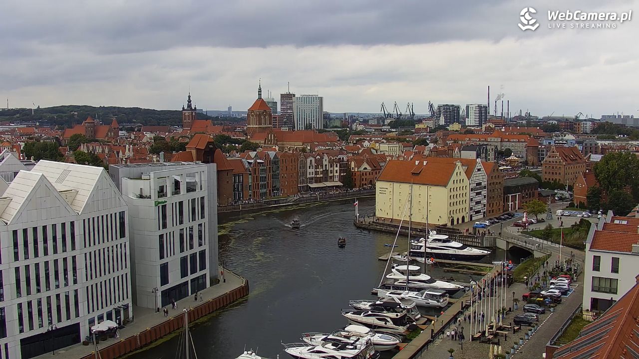 GDAŃSK - widok na Stare Miasto - 13 wresień 2026, 14:47
