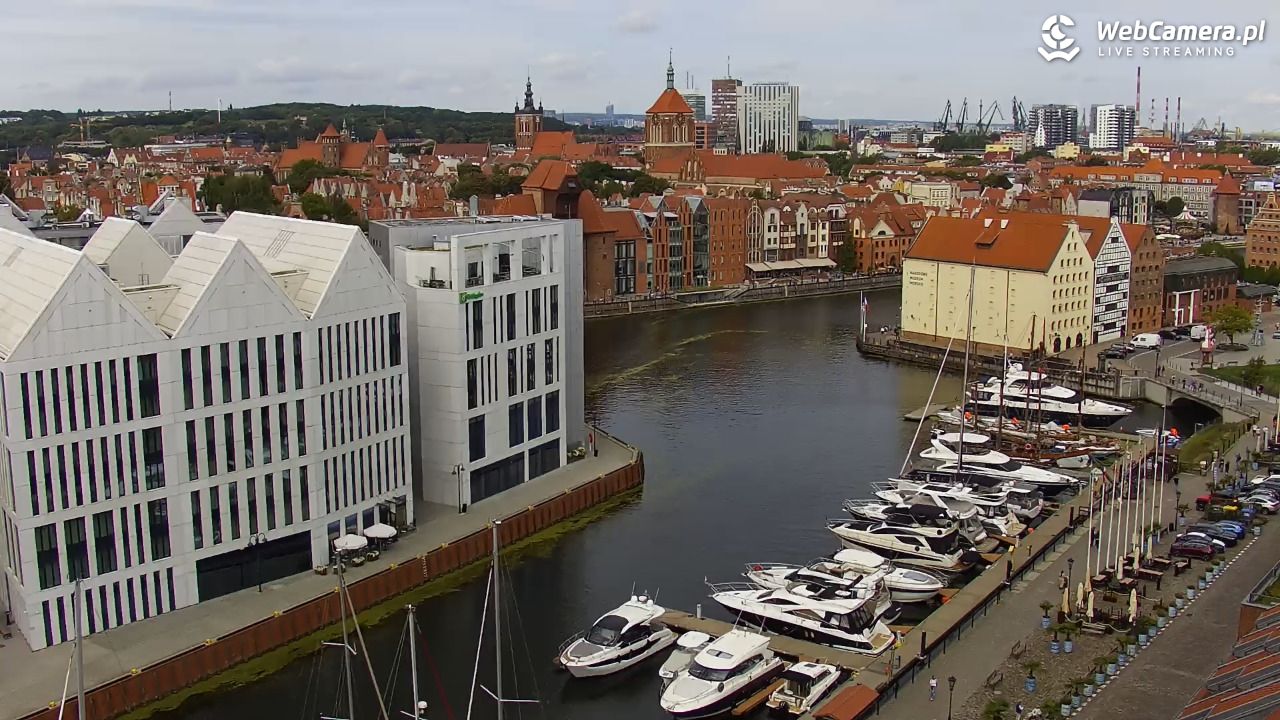 GDAŃSK - widok na Stare Miasto - 03 wresień 2026, 11:52