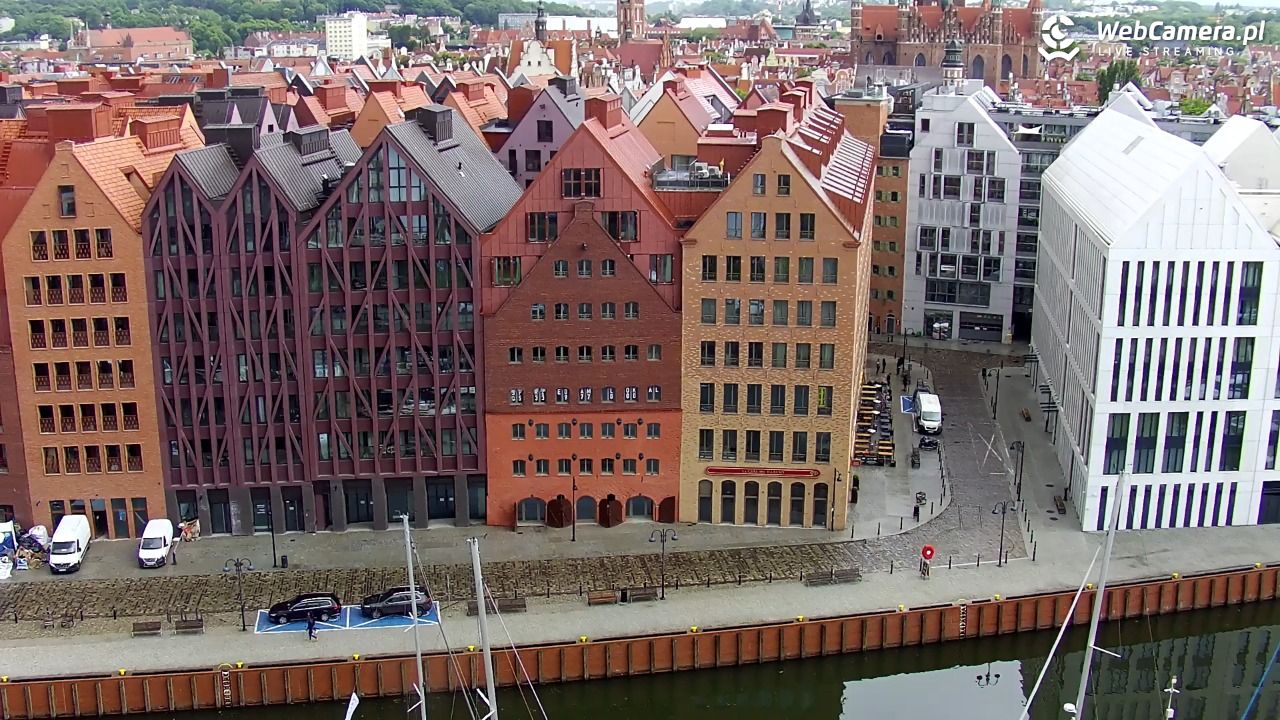 GDAŃSK - widok na Stare Miasto - 15 czerwiec 2026, 07:51