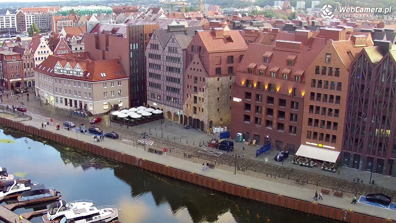GDAŃSK - widok na Stare Miasto - 20 wresień 2026, 18:43