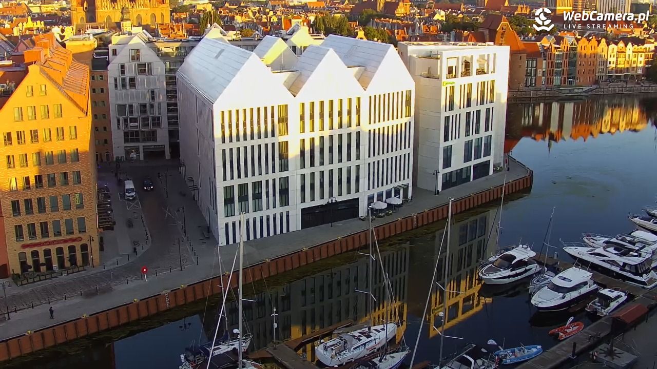 GDAŃSK - widok na Stare Miasto - 24 sierpień 2026, 06:05