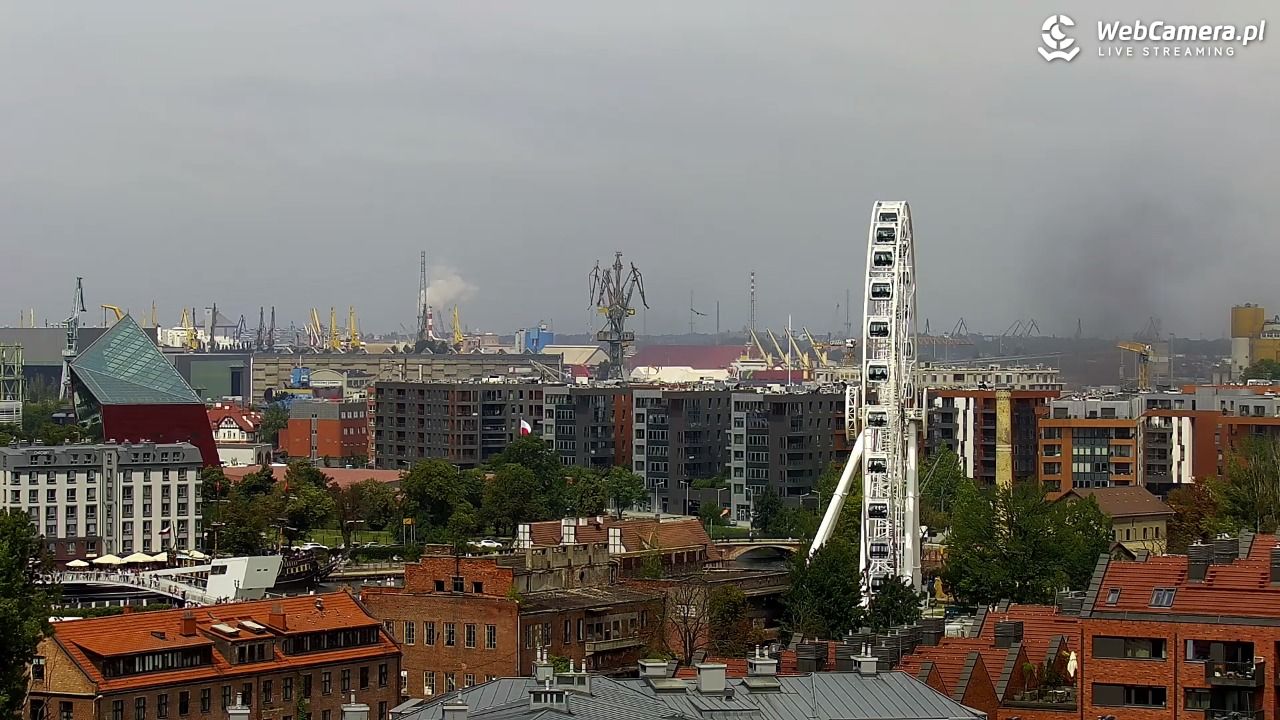 GDAŃSK - widok na Stare Miasto - 13 lipiec 2026, 13:50