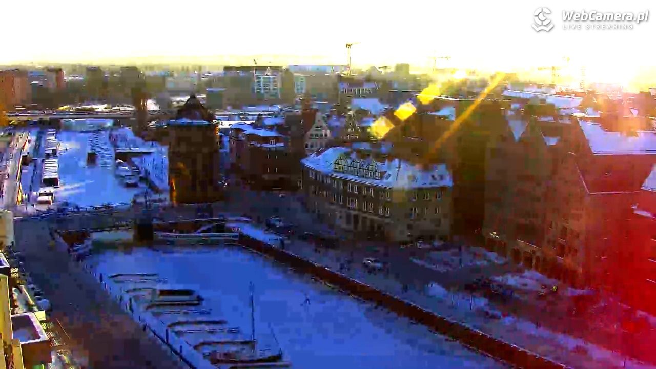 GDAŃSK - widok na Stare Miasto - 02 luty 2026, 15:25