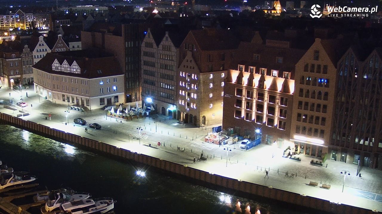 GDAŃSK - widok na Stare Miasto - 12 wresień 2026, 05:17