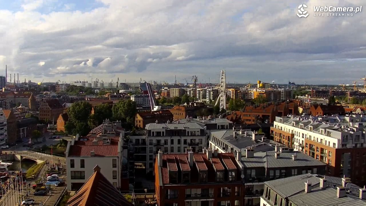 GDAŃSK - widok na Stare Miasto - 11 czerwiec 2026, 18:16