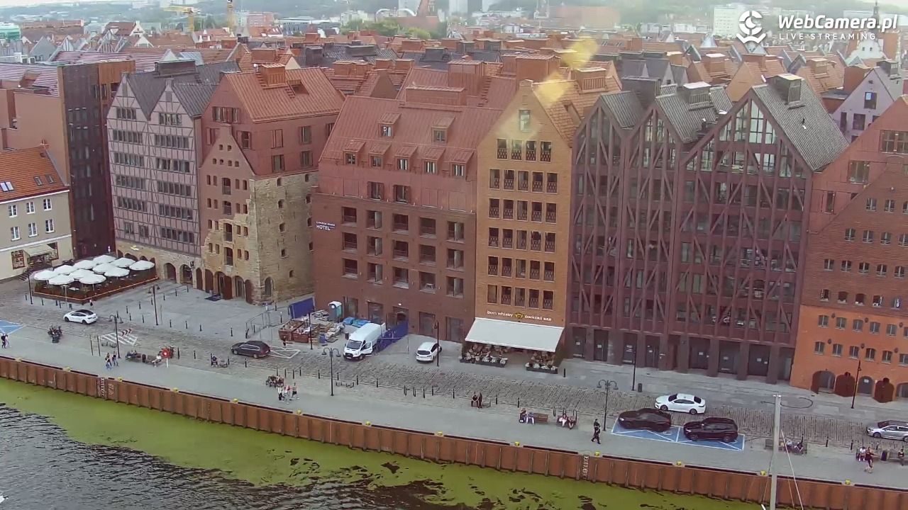 GDAŃSK - widok na Stare Miasto - 08 wresień 2026, 17:45