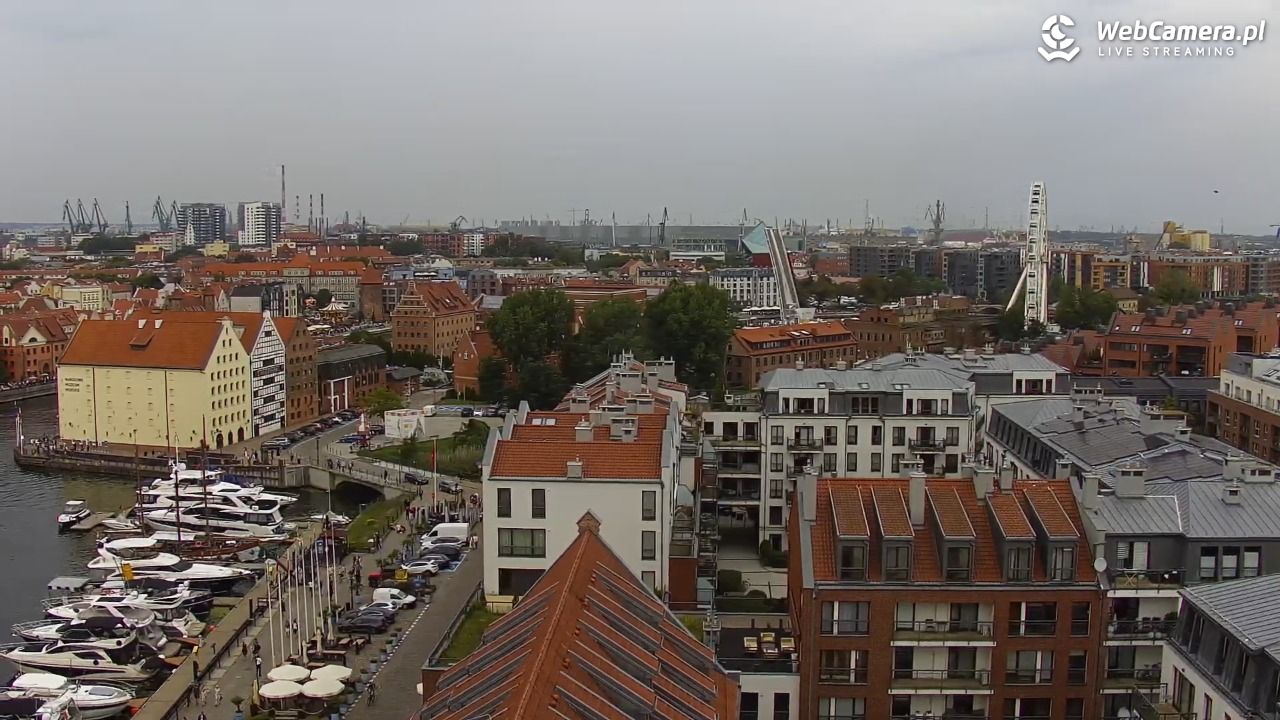 GDAŃSK - widok na Stare Miasto - 10 sierpień 2026, 16:24