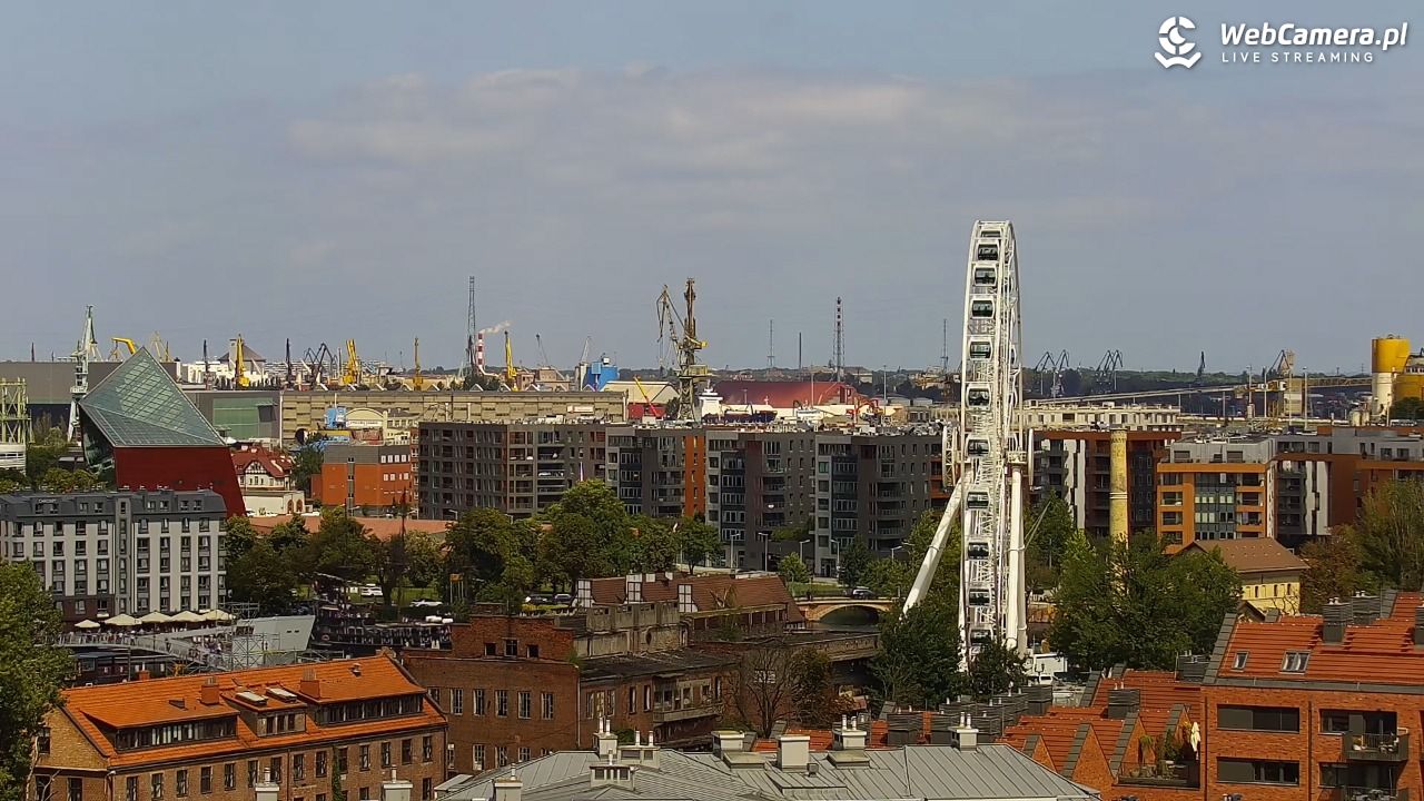 GDAŃSK - widok na Stare Miasto - 19 lipiec 2026, 12:18