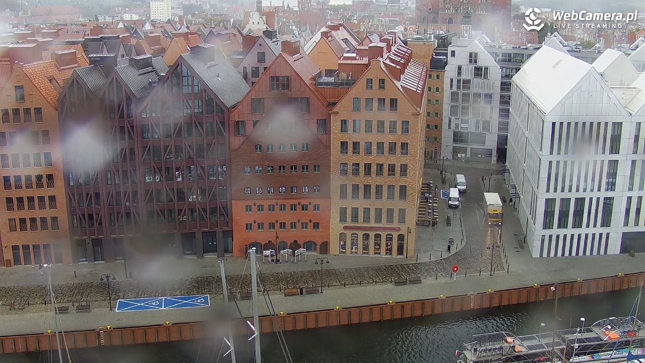 GDAŃSK - widok na Stare Miasto - 11 lipiec 2025, 07:09