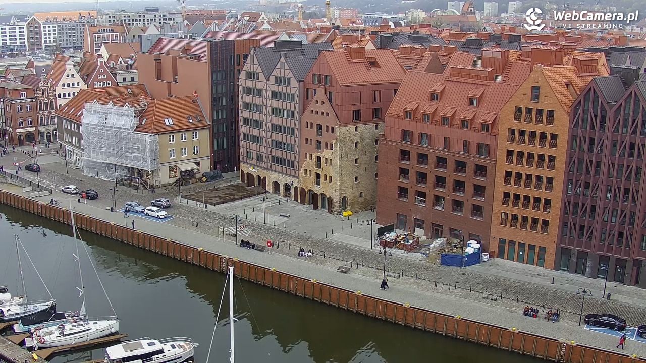 GDAŃSK - widok na Stare Miasto - 19 kwiecień 2026, 10:28