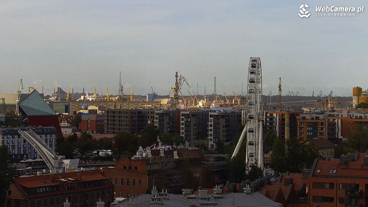 GDAŃSK - widok na Stare Miasto - 12 sierpień 2026, 17:03