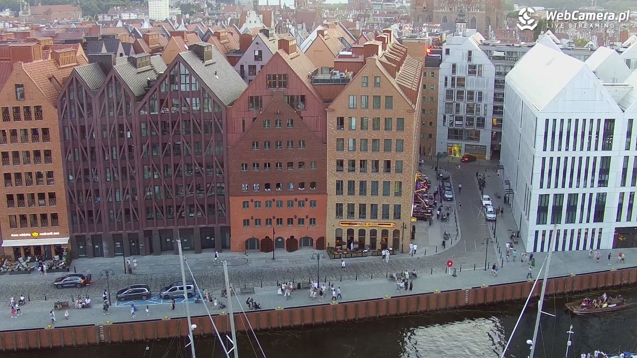 GDAŃSK - widok na Stare Miasto - 15 sierpień 2026, 20:13