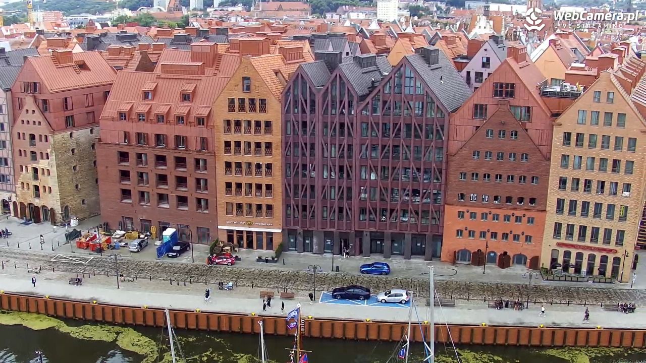 GDAŃSK - widok na Stare Miasto - 22 sierpień 2026, 13:35
