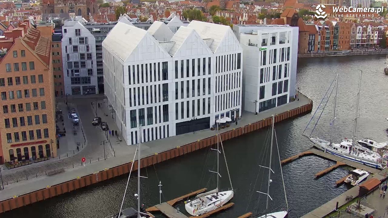 GDAŃSK - widok na Stare Miasto - 18 październik 2026, 12:04