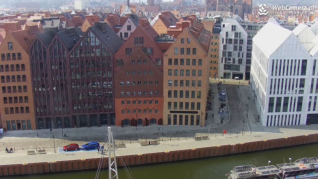 GDAŃSK - widok na Stare Miasto - 15 kwiecień 2026, 13:25