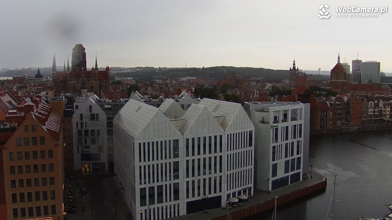 GDAŃSK - widok na Stare Miasto - 16 sierpień 2026, 06:27
