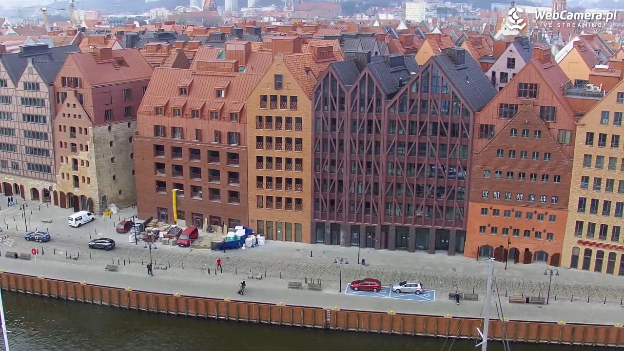 GDAŃSK - widok na Stare Miasto - 23 marzec 2026, 09:21