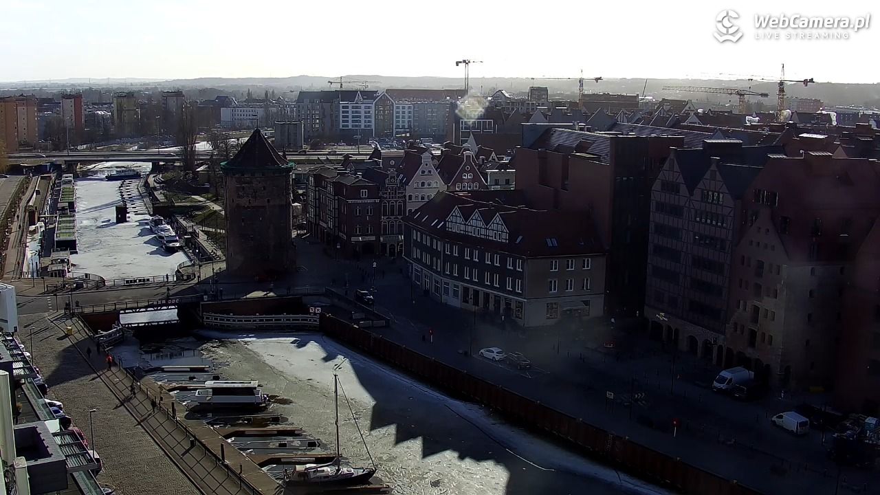 GDAŃSK - widok na Stare Miasto - 04 marzec 2026, 14:25