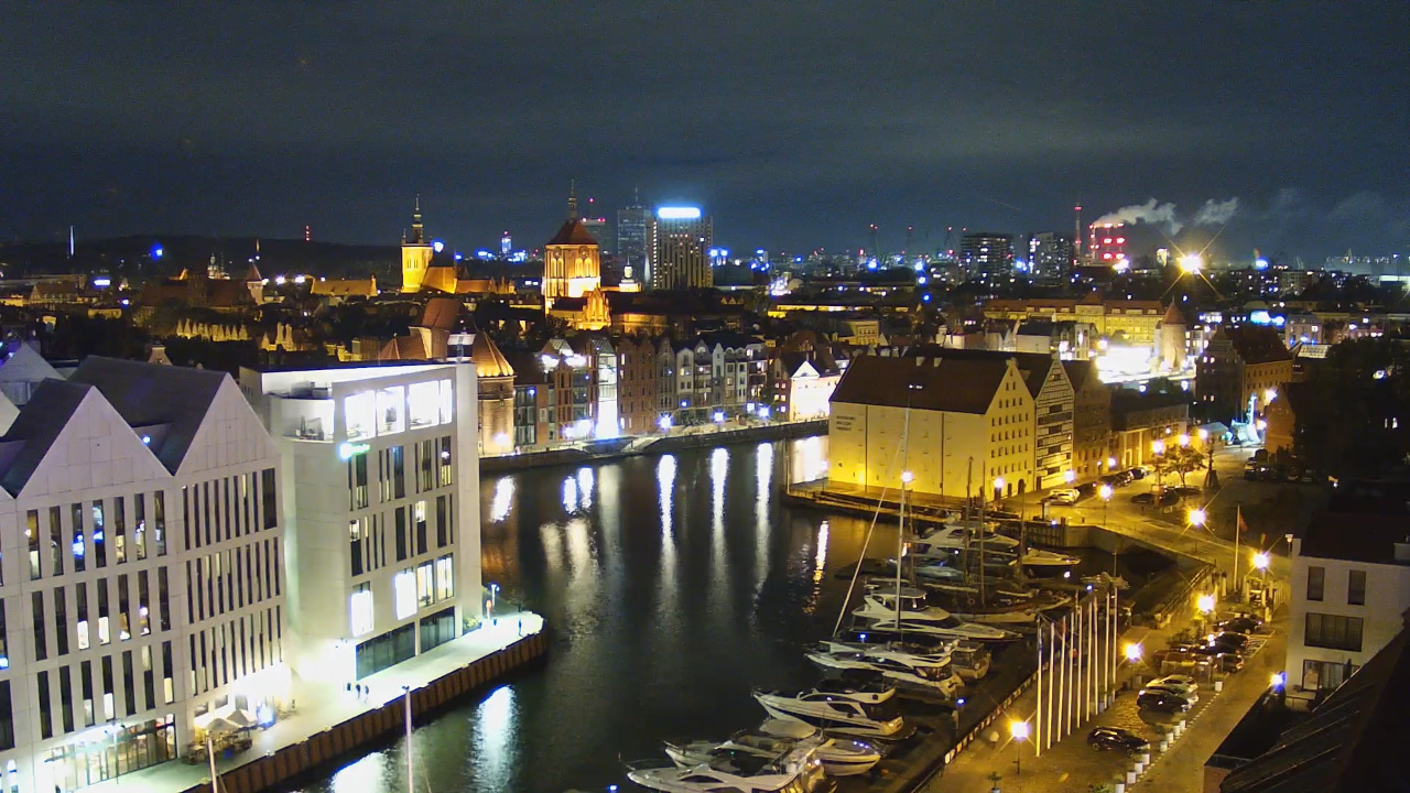GDAŃSK - widok na Stare Miasto - 11 październik 2026, 18:38