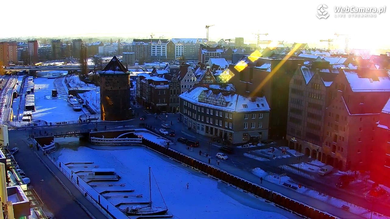 GDAŃSK - widok na Stare Miasto - 02 luty 2026, 15:25