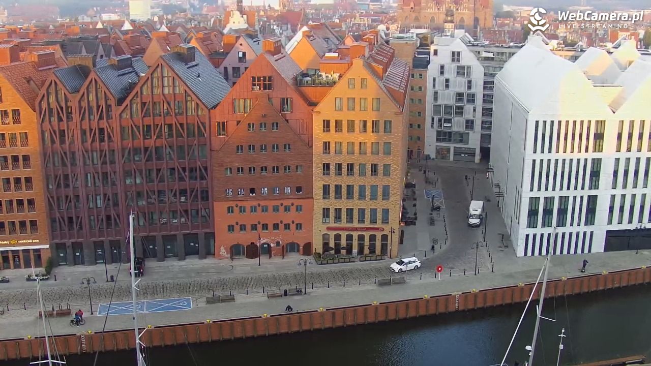 GDAŃSK - widok na Stare Miasto - 17 październik 2026, 05:37