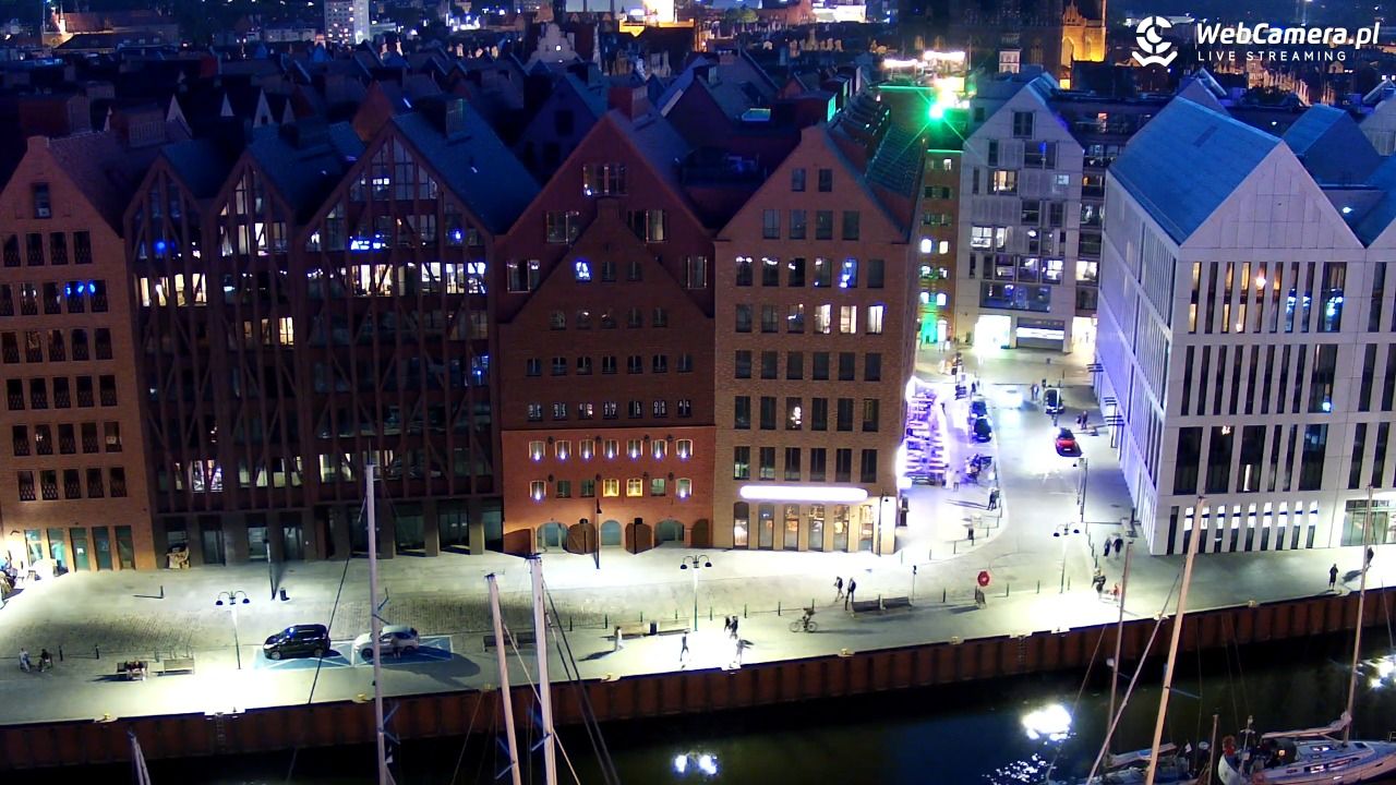 GDAŃSK - widok na Stare Miasto - 06 czerwiec 2026, 22:21