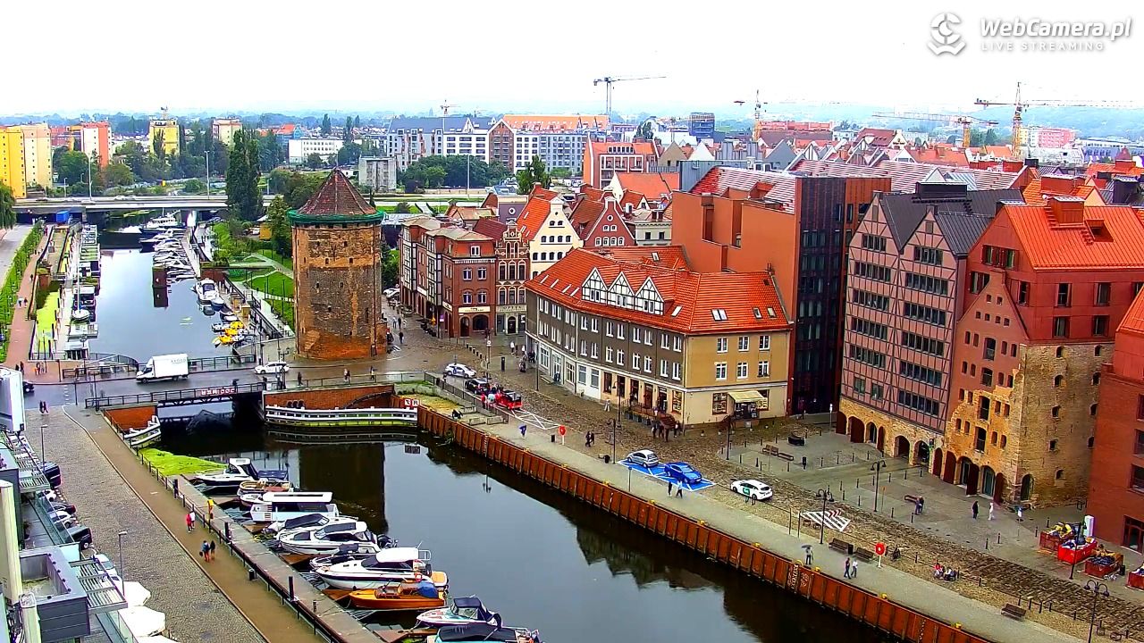 GDAŃSK - widok na Stare Miasto - 14 wresień 2025, 16:00