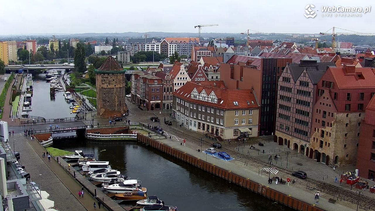 GDAŃSK - widok na Stare Miasto - 14 wresień 2025, 16:37