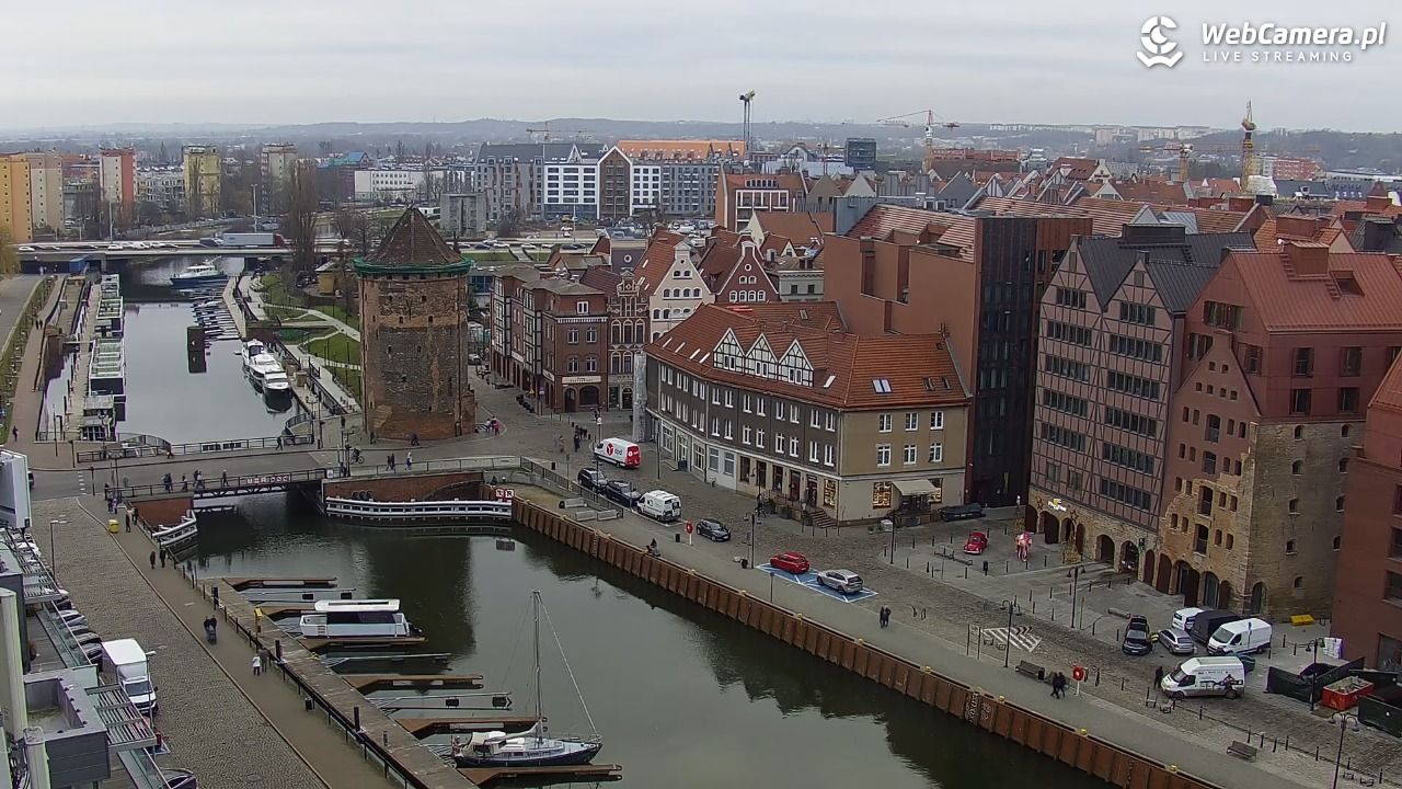 GDAŃSK - widok na Stare Miasto - 22 grudzień 2025, 13:10