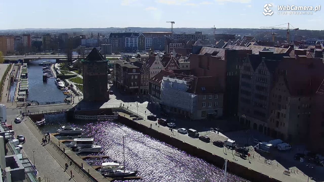 GDAŃSK - widok na Stare Miasto - 09 kwiecień 2026, 14:16