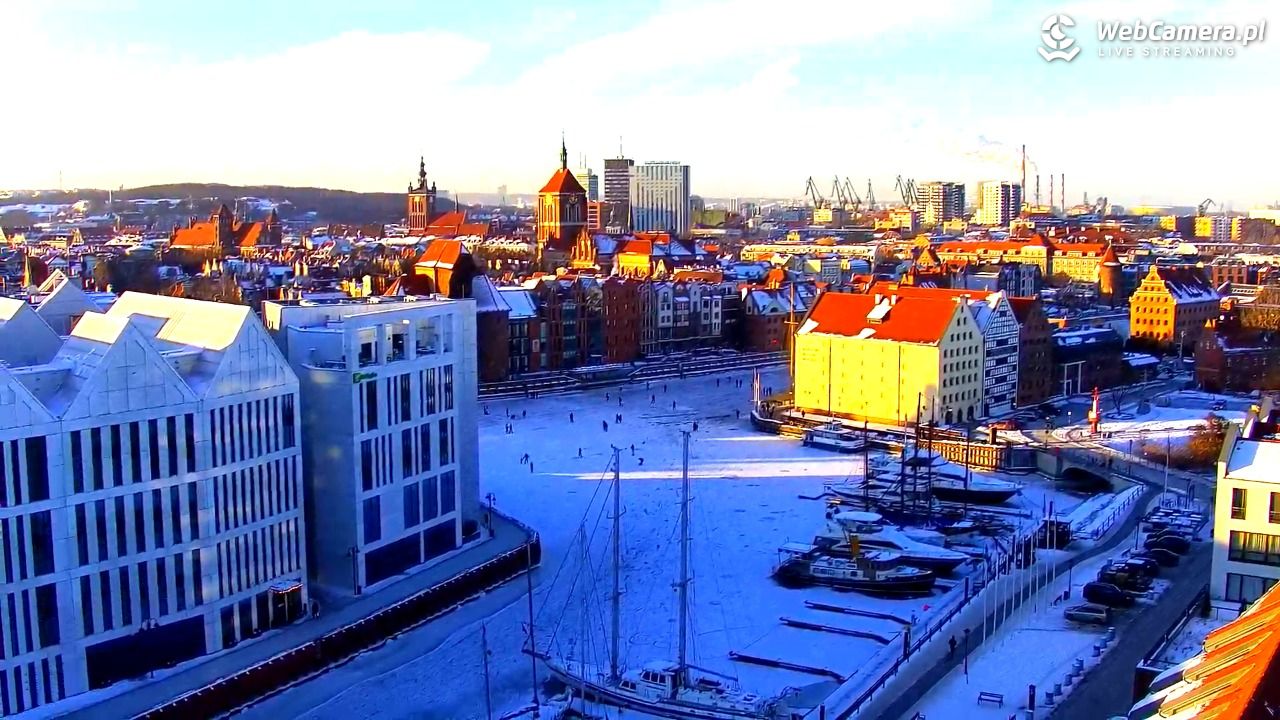 GDAŃSK - widok na Stare Miasto - 02 luty 2026, 15:23