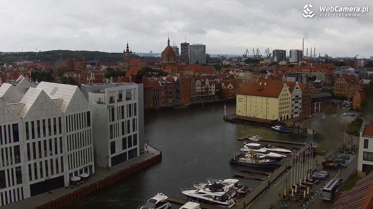 GDAŃSK - widok na Stare Miasto - 21 lipiec 2026, 08:33