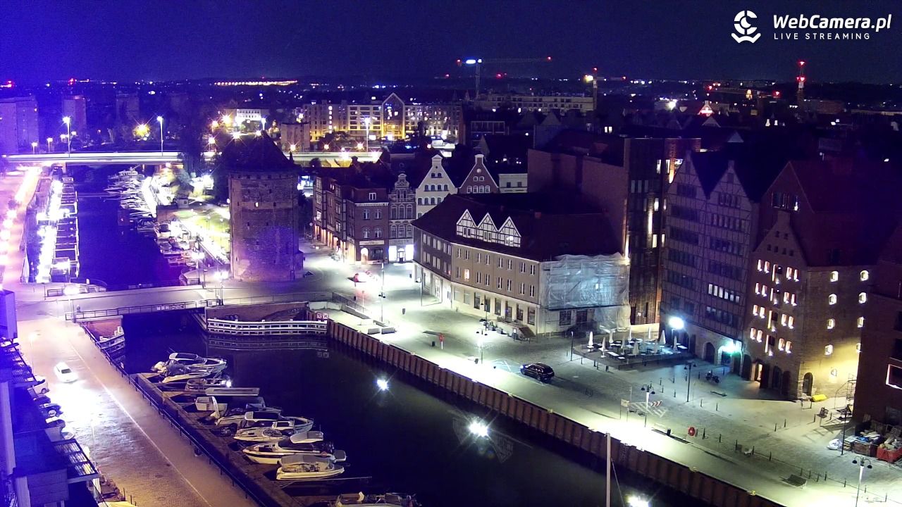 GDAŃSK - widok na Stare Miasto - 21 maj 2026, 00:40