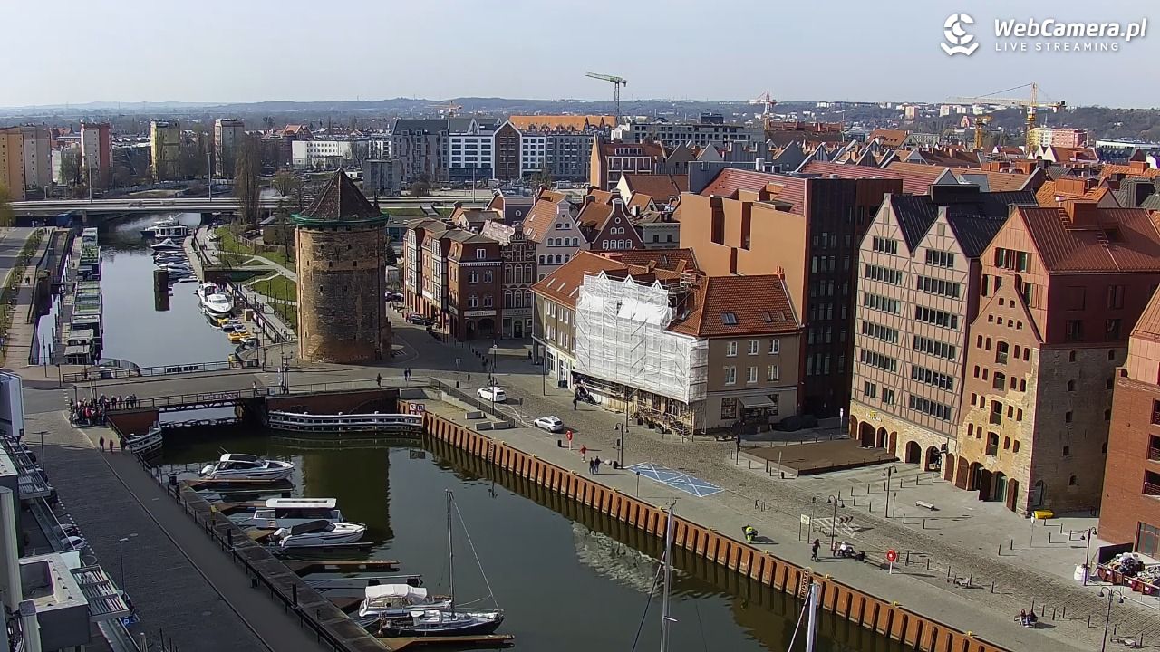 GDAŃSK - widok na Stare Miasto - 12 kwiecień 2026, 09:37